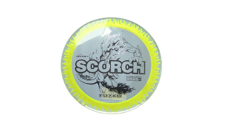 Discraft Fuzed Z Scorch Distance Driver Front View