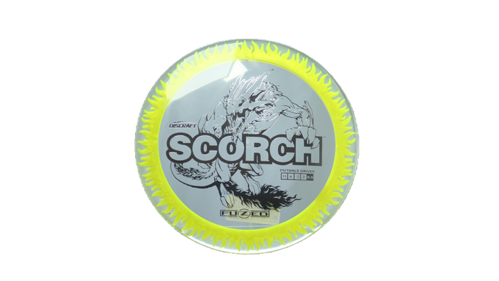 Discraft Fuzed Z Scorch Distance Driver Front View