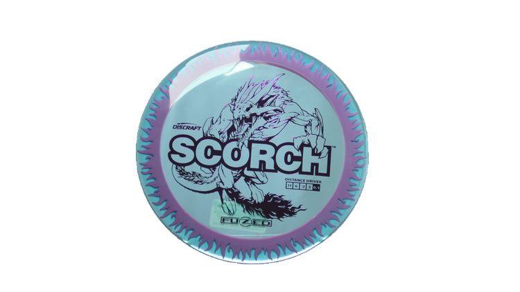 Discraft Fuzed Z Scorch Distance Driver Front View