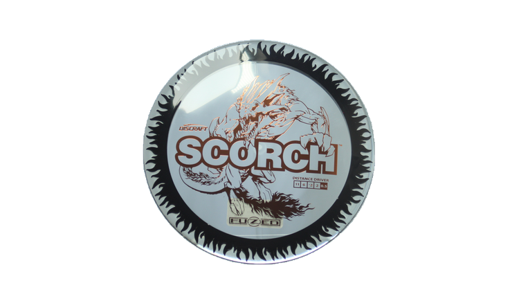 Discraft Fuzed Z Scorch Distance Driver Front View