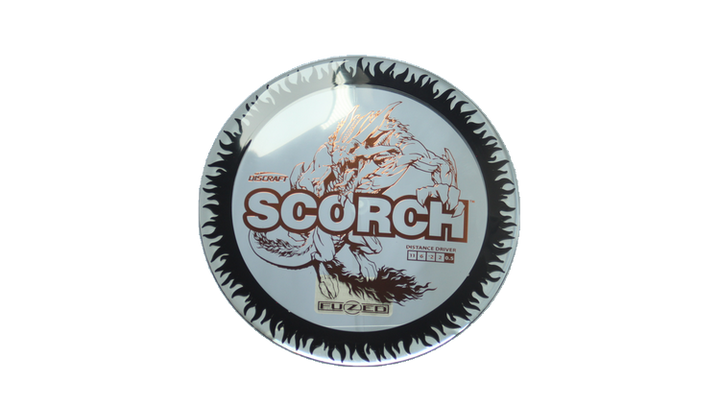 Discraft Fuzed Z Scorch Distance Driver Front View