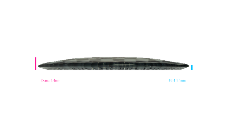 Discraft Fuzed Z Scorch Distance Driver Profile View