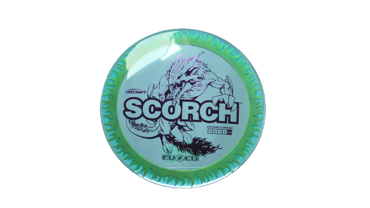 Discraft Fuzed Z Scorch Distance Driver Front View