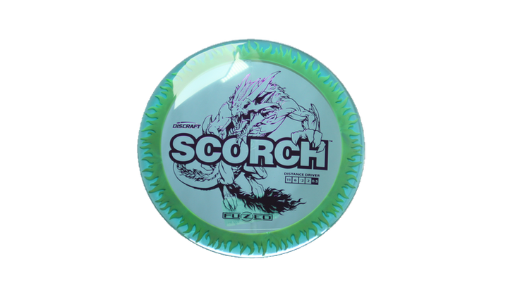 Discraft Fuzed Z Scorch Distance Driver Front View