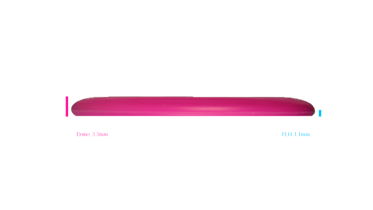 Discraft Paul McBeth Putter Line Hard Luna Putter Profile View