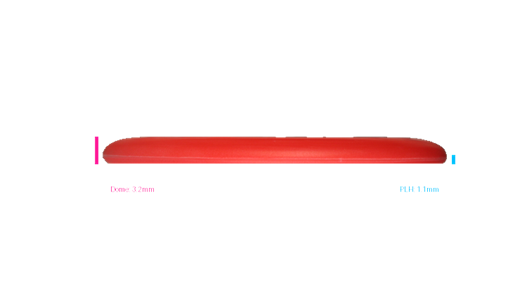 Discraft Paul McBeth Putter Line Hard Luna Putter Profile View