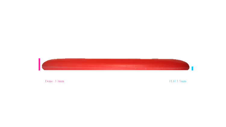 Discraft Paul McBeth Putter Line Hard Luna Putter Profile View