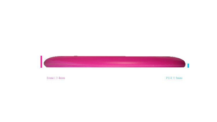 Discraft Paul McBeth Putter Line Hard Luna Putter Profile View