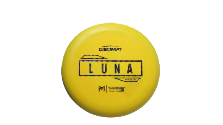 Discraft Paul McBeth Putter Line Hard Luna Putter Front View