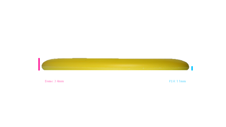 Discraft Paul McBeth Putter Line Hard Luna Putter Profile View