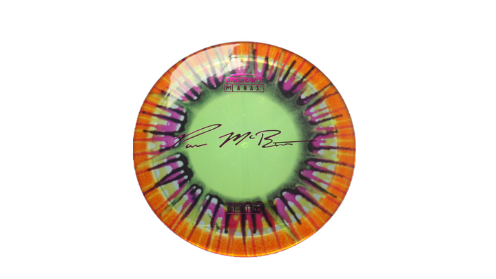 Discraft Paul McBeth Fly Dye Z Anax Distance Driver Front View