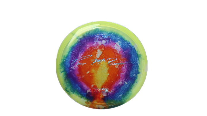 Discraft Paul McBeth Fly Dye Z Luna Putter Front View