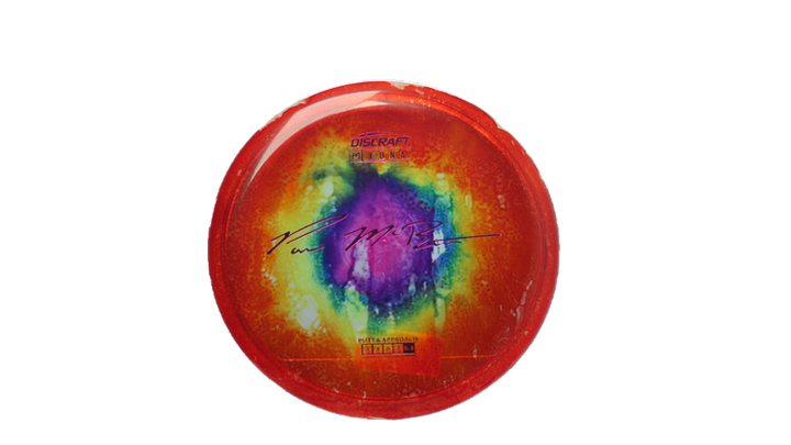 Discraft Paul McBeth Fly Dye Z Luna Putter Front View