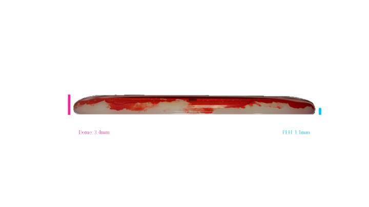 Discraft Paul McBeth Fly Dye Z Luna Putter Profile View