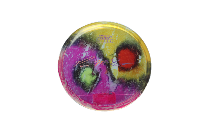 Discraft Paul McBeth Fly Dye Z Luna Putter Front View