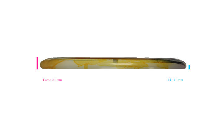 Discraft Paul McBeth Fly Dye Z Luna Putter Profile View