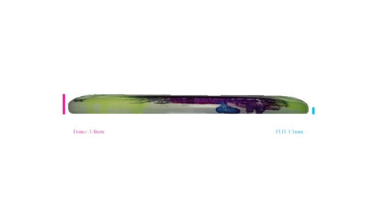 Discraft Paul McBeth Fly Dye Z Luna Putter Profile View