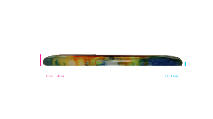 Discraft Paul McBeth Fly Dye Z Luna Putter Profile View