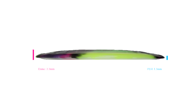 Discraft Paul McBeth Fly Dye Z Zeus Distance Driver Profile View
