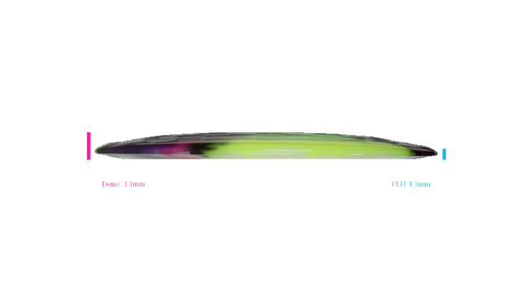 Discraft Paul McBeth Fly Dye Z Zeus Distance Driver Profile View