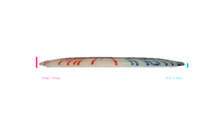 Discraft Paul McBeth Fly Dye Z Zeus Distance Driver Profile View