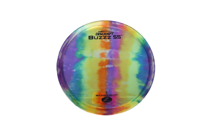Discraft Z Fly Dye Buzzz SS Midrange Front View