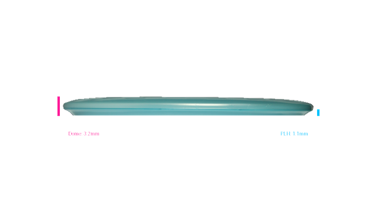 Discraft Big Z Buzzz Midrange Profile View