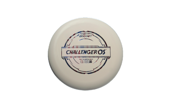 Discraft Putter Line Challenger OS Putter Front View