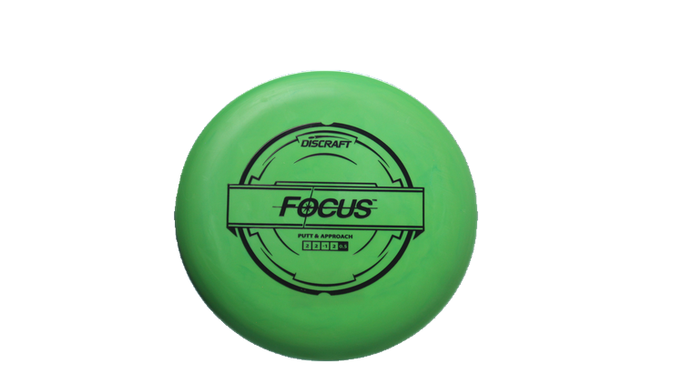 Discraft Putter Line Focus Putter Front View