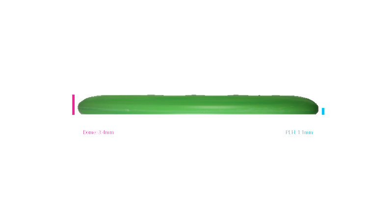 Discraft Putter Line Focus Putter Profile View