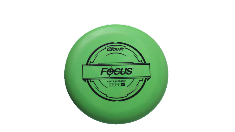 Discraft Putter Line Focus Putter Front View