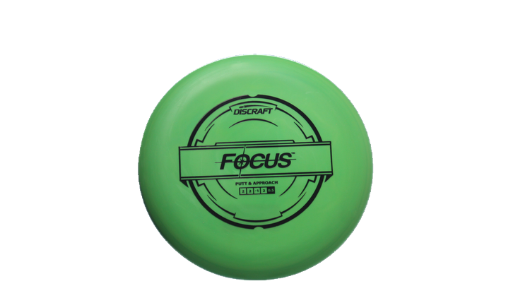 Discraft Putter Line Focus Putter Front View