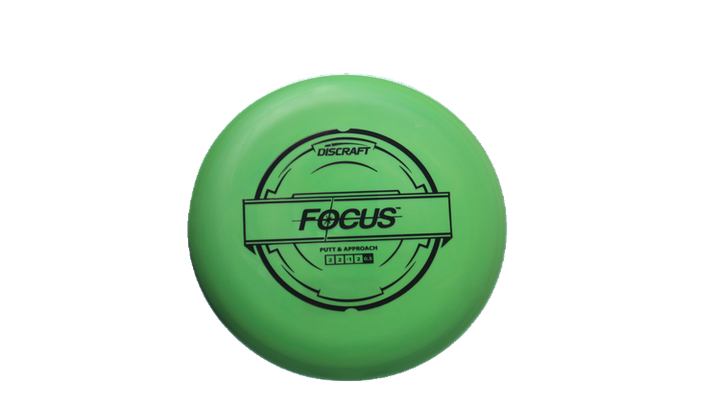 Discraft Putter Line Focus Putter Front View