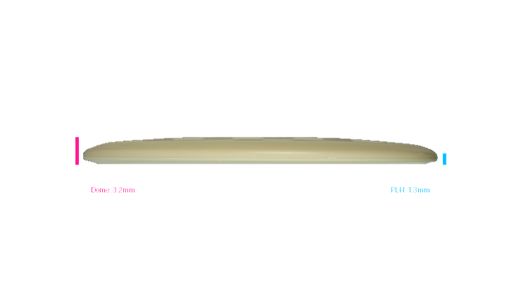 Innova Proto Glow DX Fox Midrange Profile View