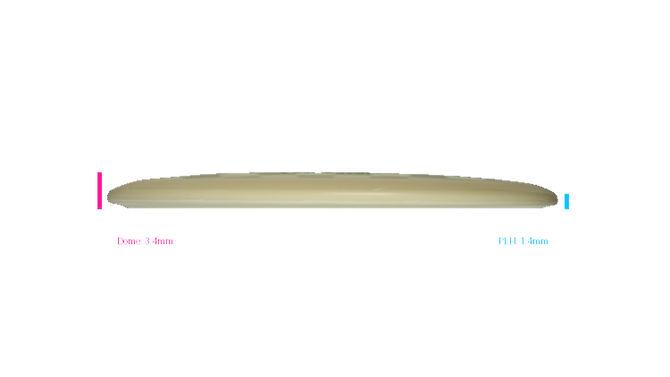 Innova Proto Glow DX Fox Midrange Profile View