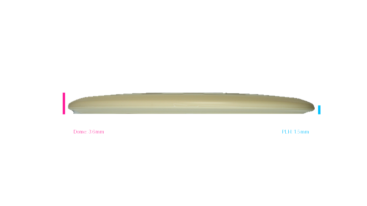 Innova Proto Glow DX Fox Midrange Profile View