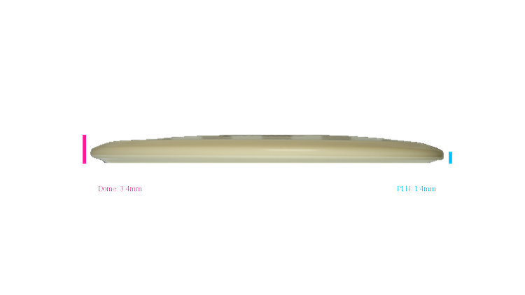 Innova Proto Glow DX Fox Midrange Profile View