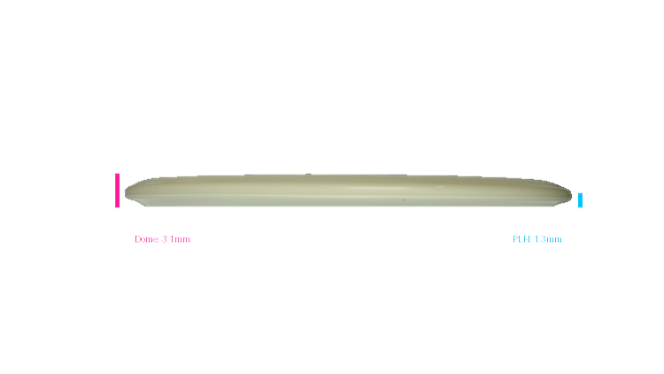 Innova Proto Glow DX Fox Midrange Profile View