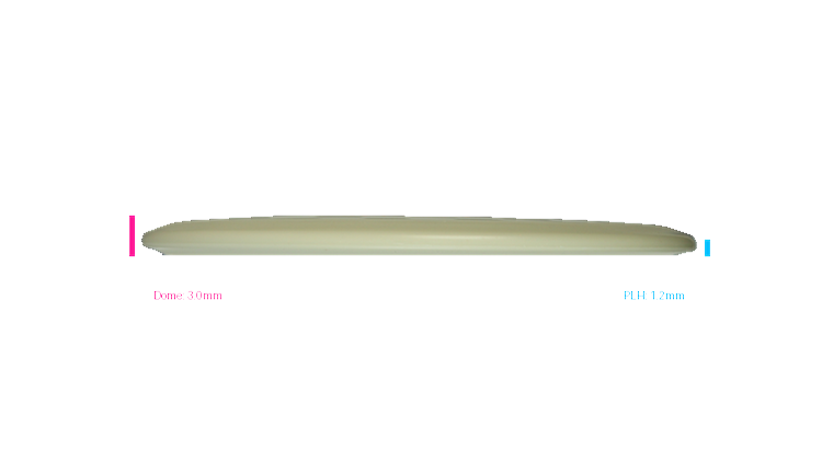 Innova Proto Glow DX Fox Midrange Profile View