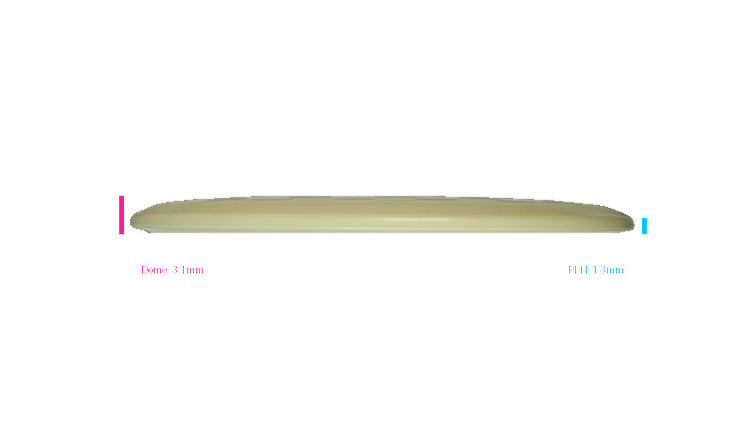 Innova Proto Glow DX Fox Midrange Profile View