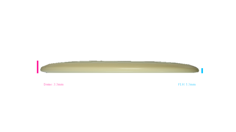 Innova Proto Glow DX Fox Midrange Profile View