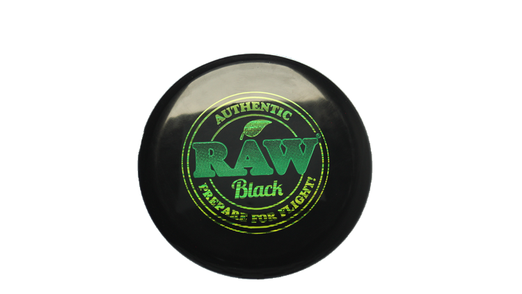 Pie Pan Discs RAW X Pie Pan 1 of 1 Foil Combo Twice Baked Bagger Putter Front View