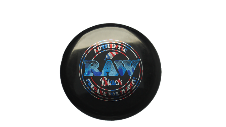 Pie Pan Discs RAW X Pie Pan 1 of 1 Foil Combo Twice Baked Bagger Putter Front View