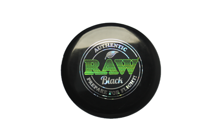 Pie Pan Discs RAW X Pie Pan 1 of 1 Foil Combo Twice Baked Bagger Putter Front View