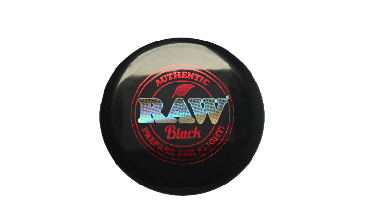 Pie Pan Discs RAW X Pie Pan 1 of 1 Foil Combo Twice Baked Bagger Putter Front View