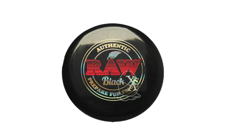 Pie Pan Discs RAW X Pie Pan Eggs-Out Twice Baked Bagger Putter Front View