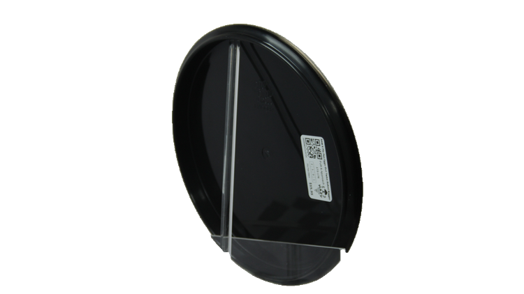 Pie Pan Discs RAW X Pie Pan Eggs-Out Twice Baked Bagger Putter Back View
