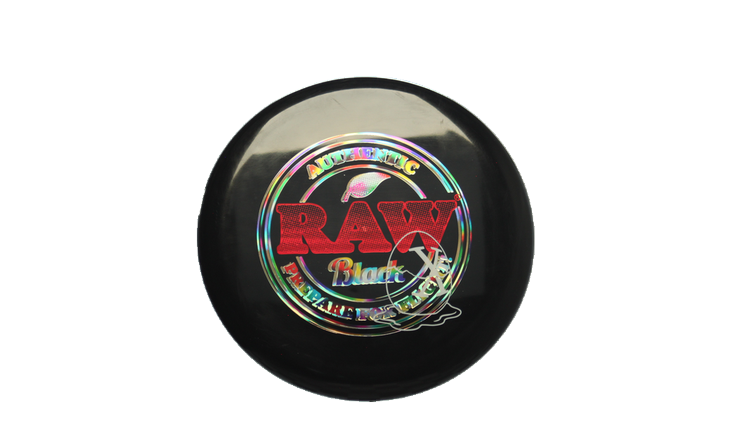 Pie Pan Discs RAW X Pie Pan Eggs-Out Twice Baked Bagger Putter Front View