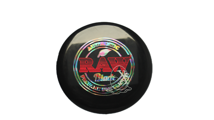Pie Pan Discs RAW X Pie Pan Eggs-Out Twice Baked Bagger Putter Front View
