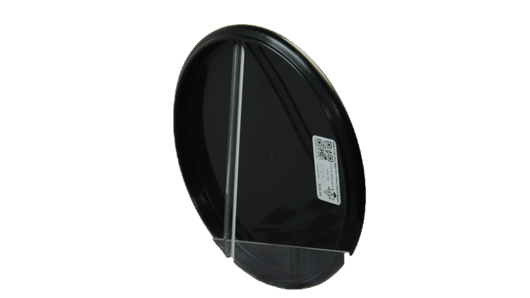 Pie Pan Discs RAW X Pie Pan Eggs-Out Twice Baked Bagger Putter Back View